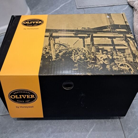 *Final Price* Oliver by Honeywell Steel Toe Black Work Safety Sneakers Shoes M11 - Picture 11 of 13